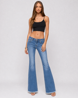 Low Rider Flare Jeans
