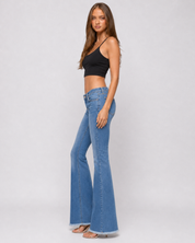 Low Rider Flare Jeans
