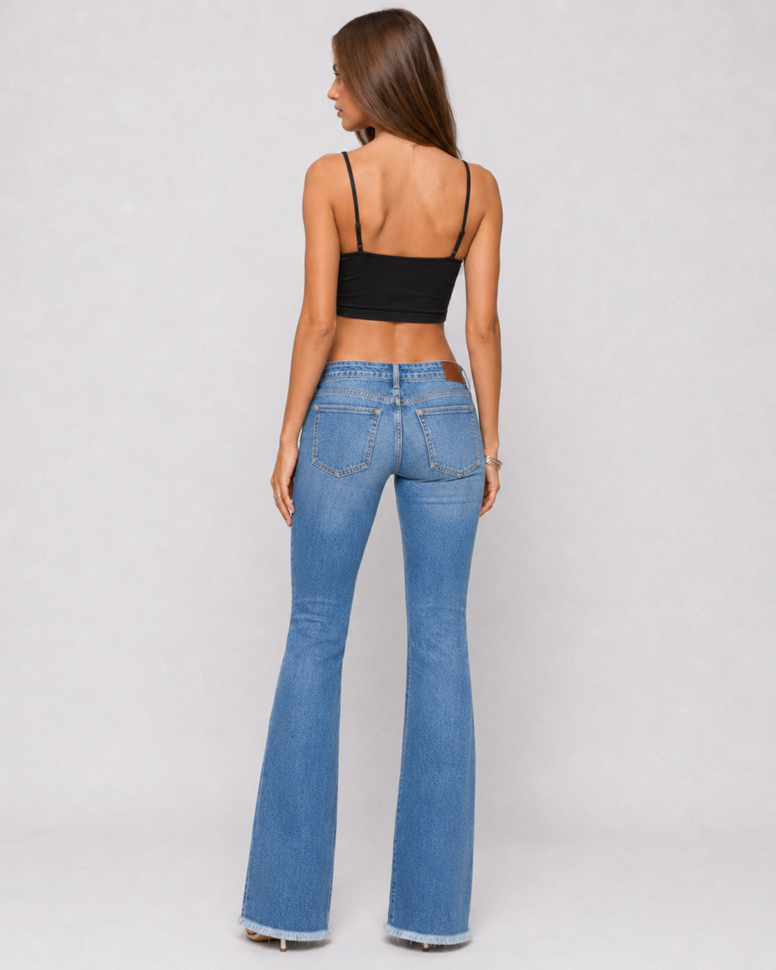 Low Rider Flare Jeans