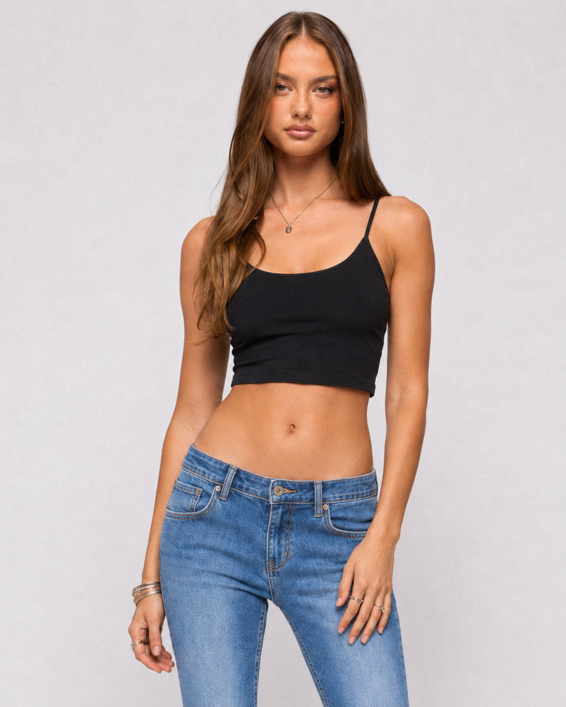 Low Rider Flare Jeans