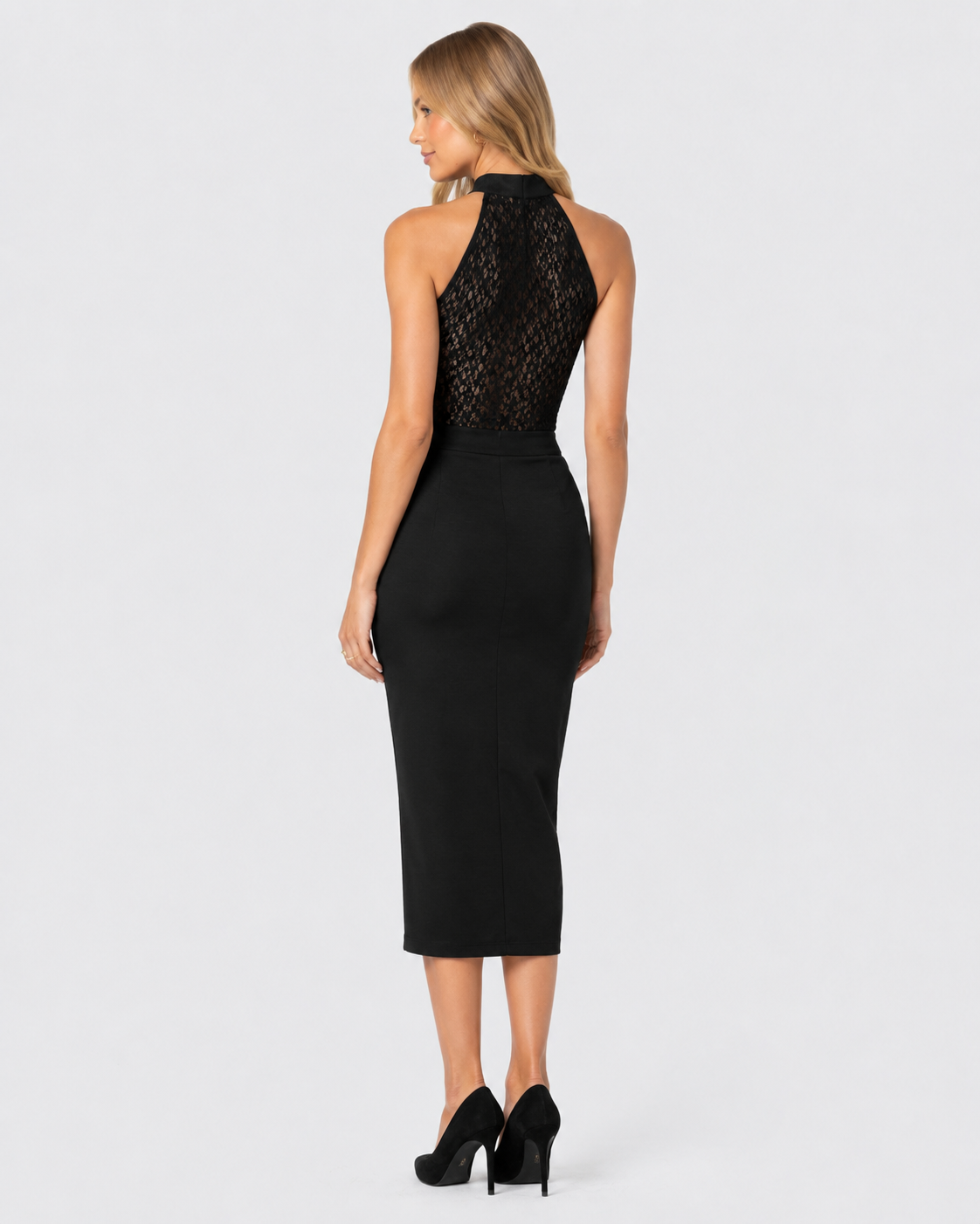 Midnight Muse Midi Dress