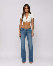 Mia Ruched Crop Top