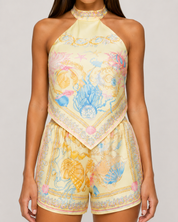 Siren Scarf Set - Yellow