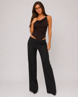 Downtown Drape Asymmetric Top