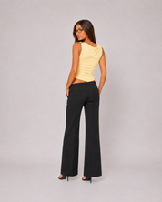 Downtown Drape Asymmetric Top