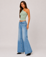 Soft Drape One-Shoulder Top