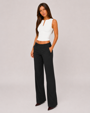 Clean Cut Sleeveless Top