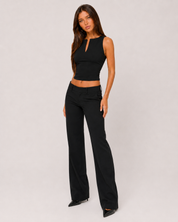 Clean Cut Sleeveless Top