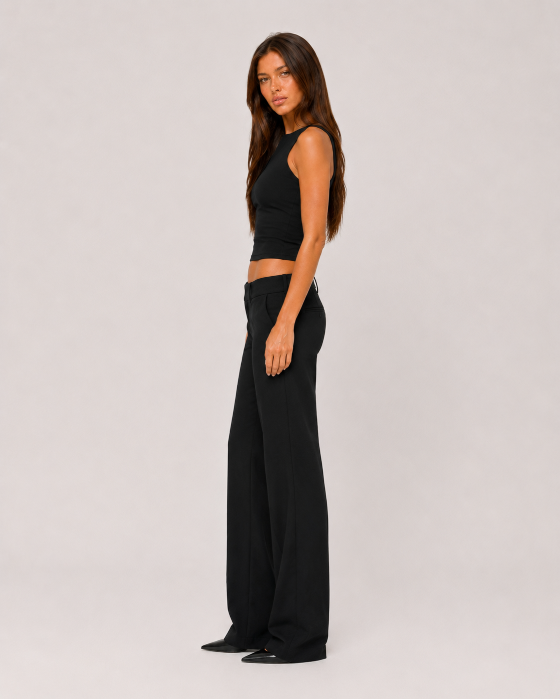 Clean Cut Sleeveless Top