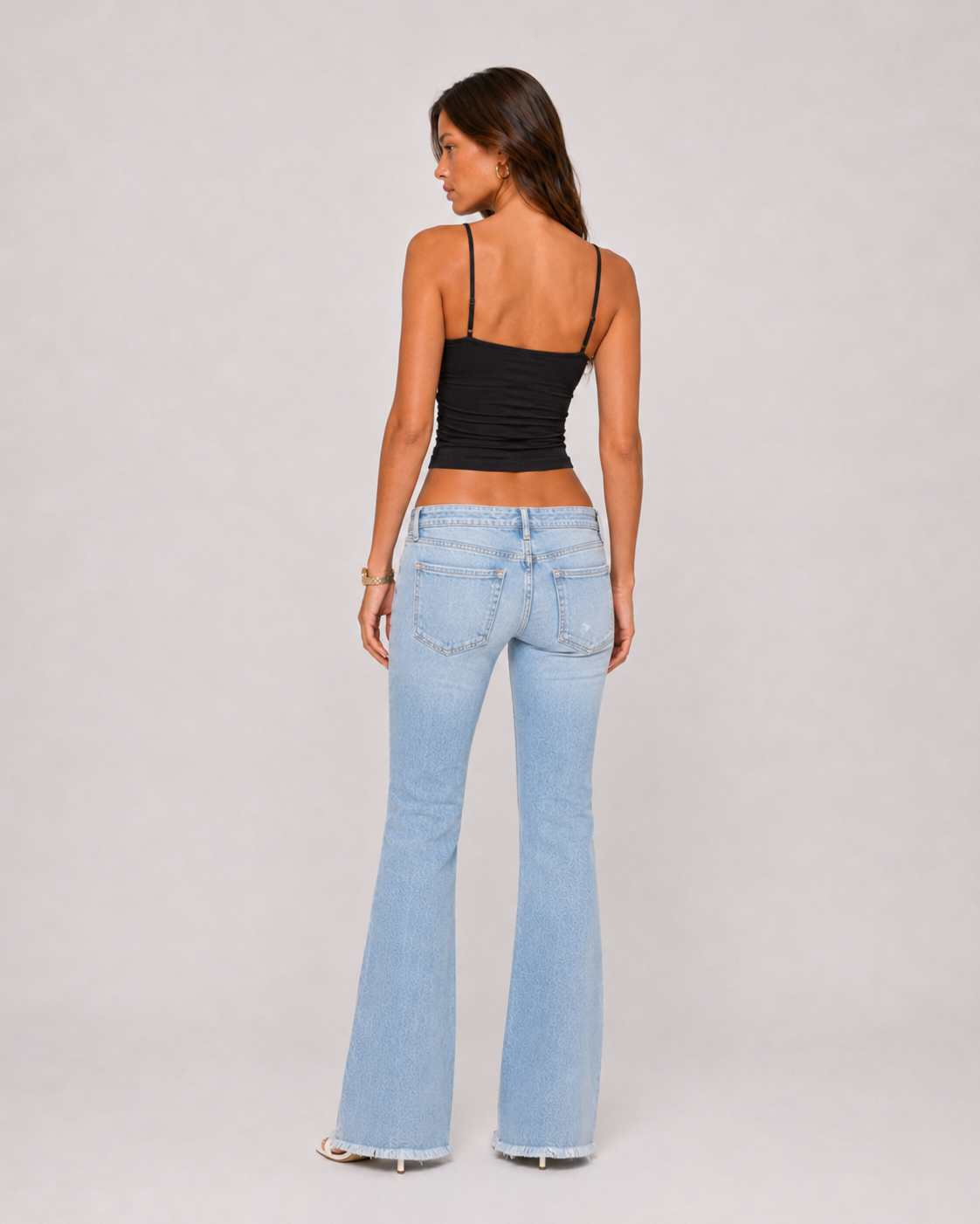 Low Rider Flare Jeans