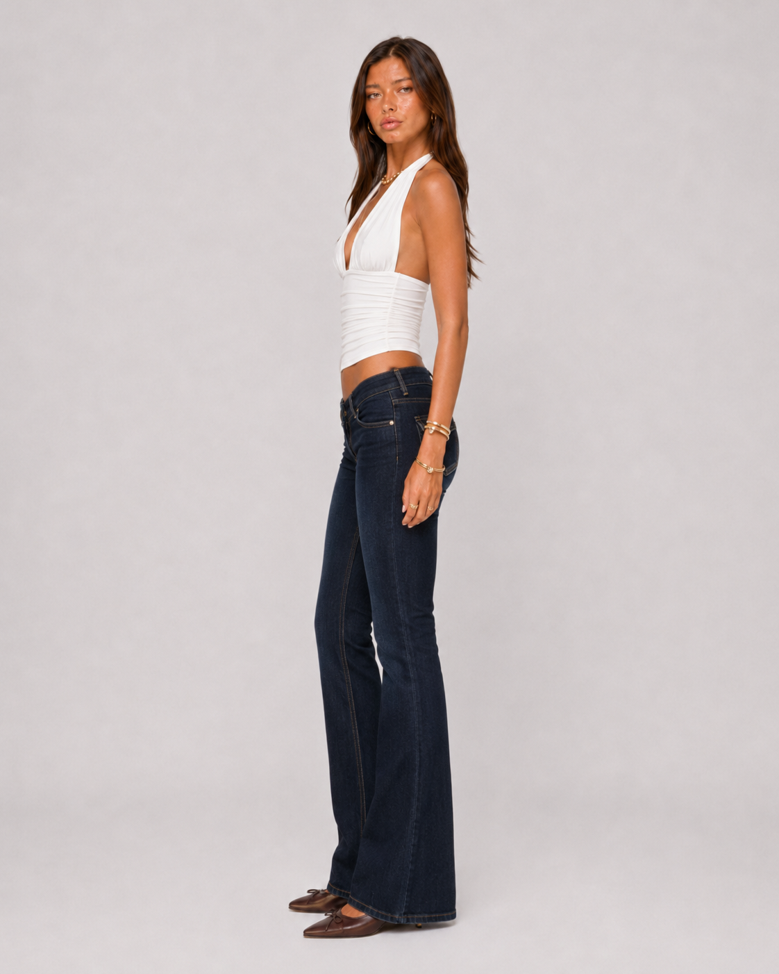 V-Muse Low Waist Jeans