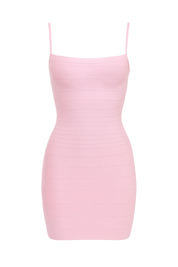 Bandage Spaghetti Strap Mini - front