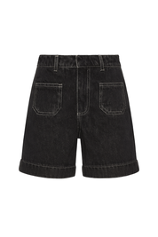 Straight Leg Jeans - Black Wash - front