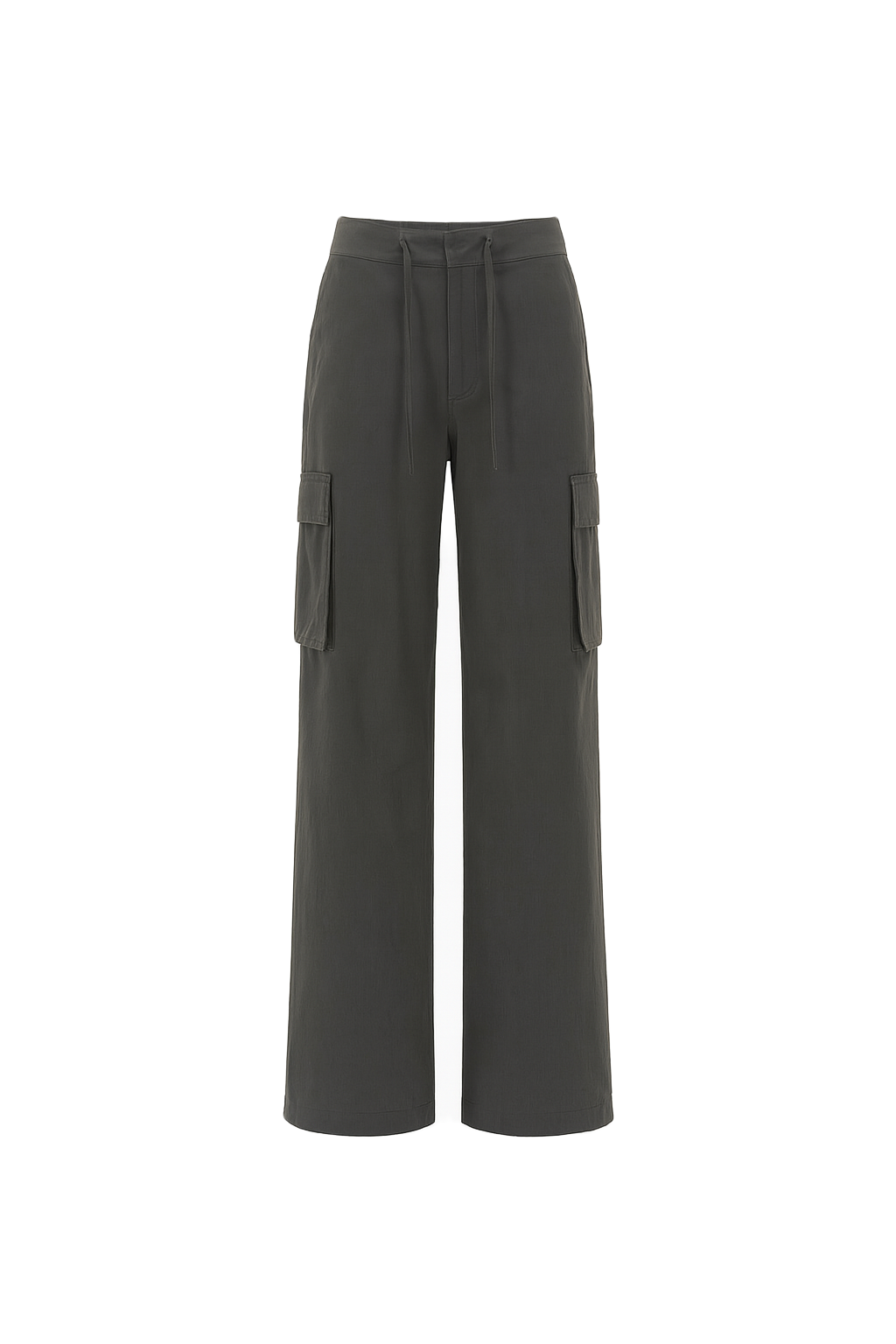 Wide Leg Cargo Pants - front