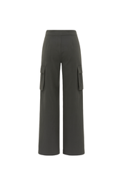 Wide Leg Cargo Pants - back
