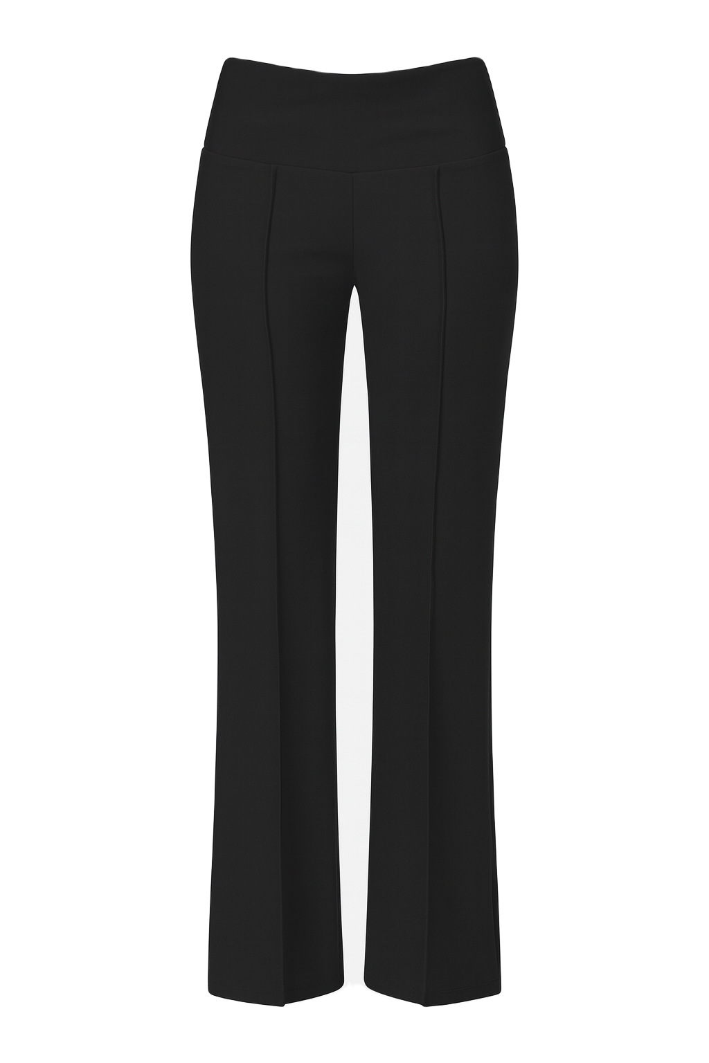 Wide Leg Foldover Pants - front