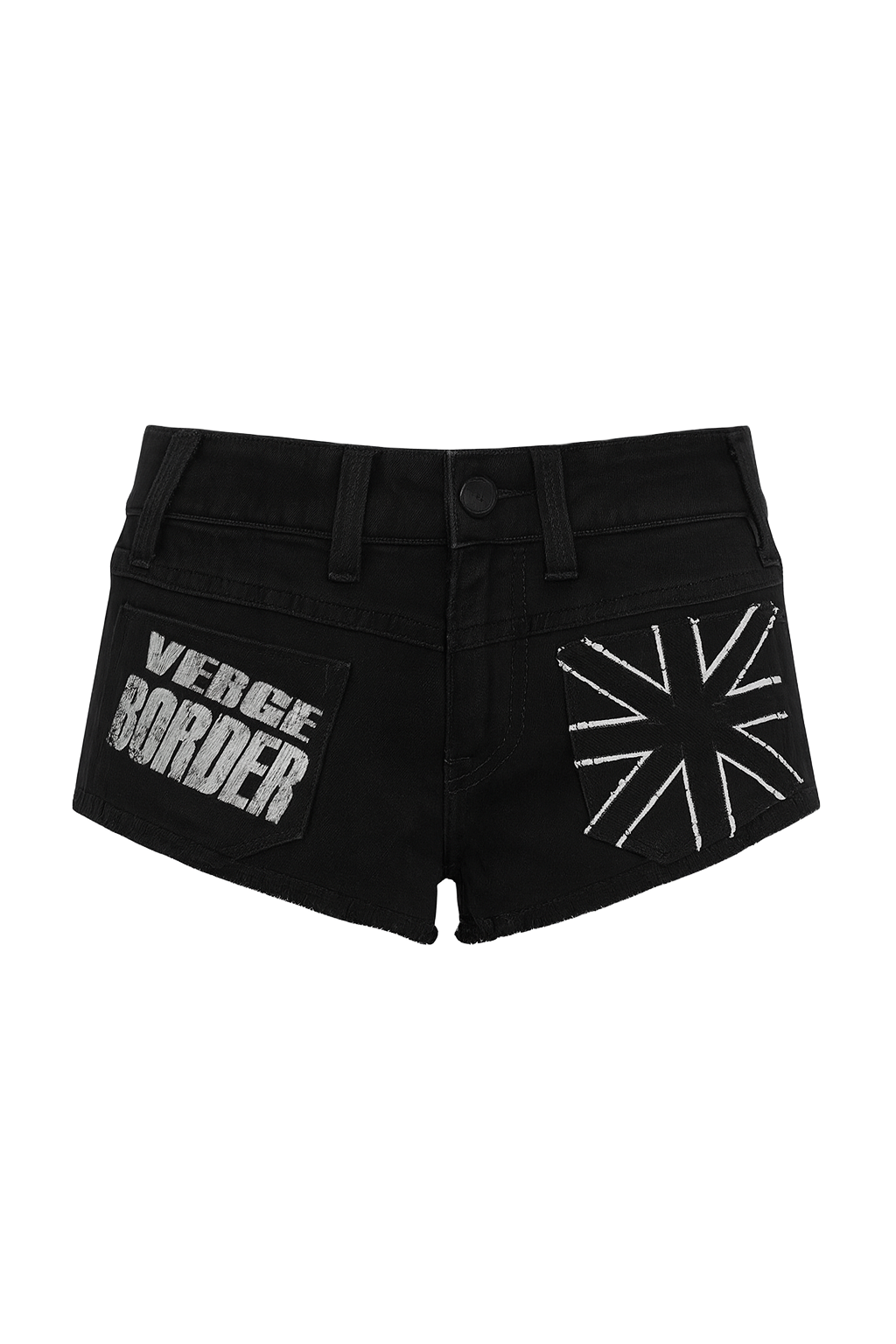 Union Jack Patch Shorts - front