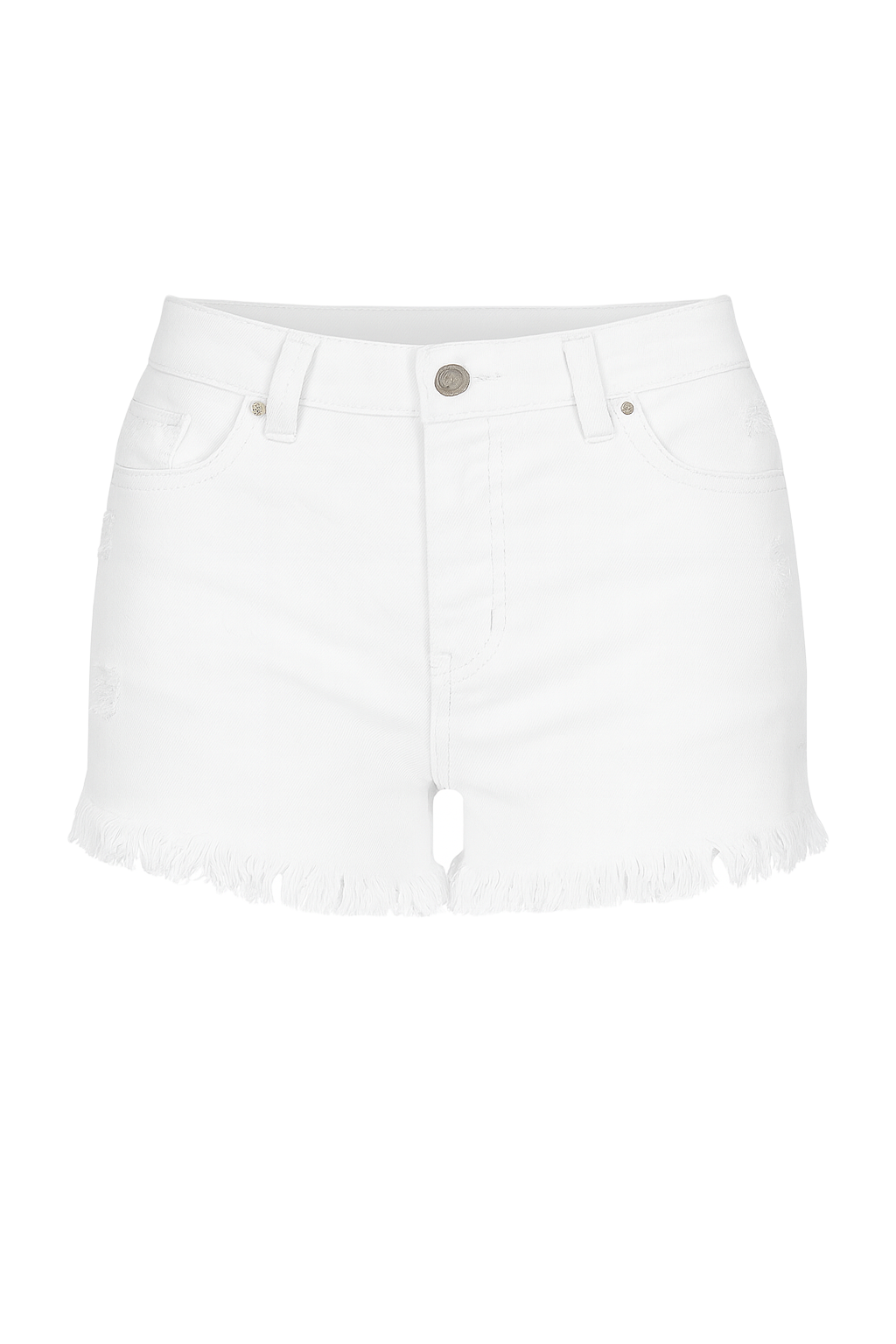 Casual Fit Shorts - White - front