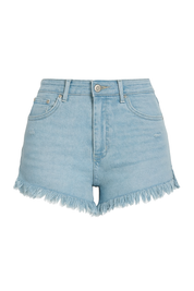 Casual Fit Shorts - Light Blue - front