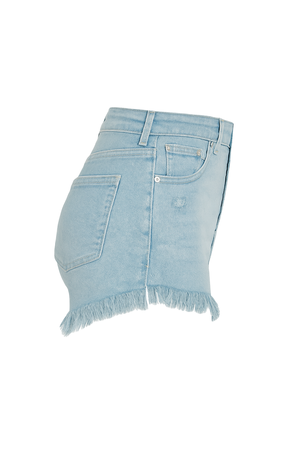 Casual Fit Shorts - Light Blue - side