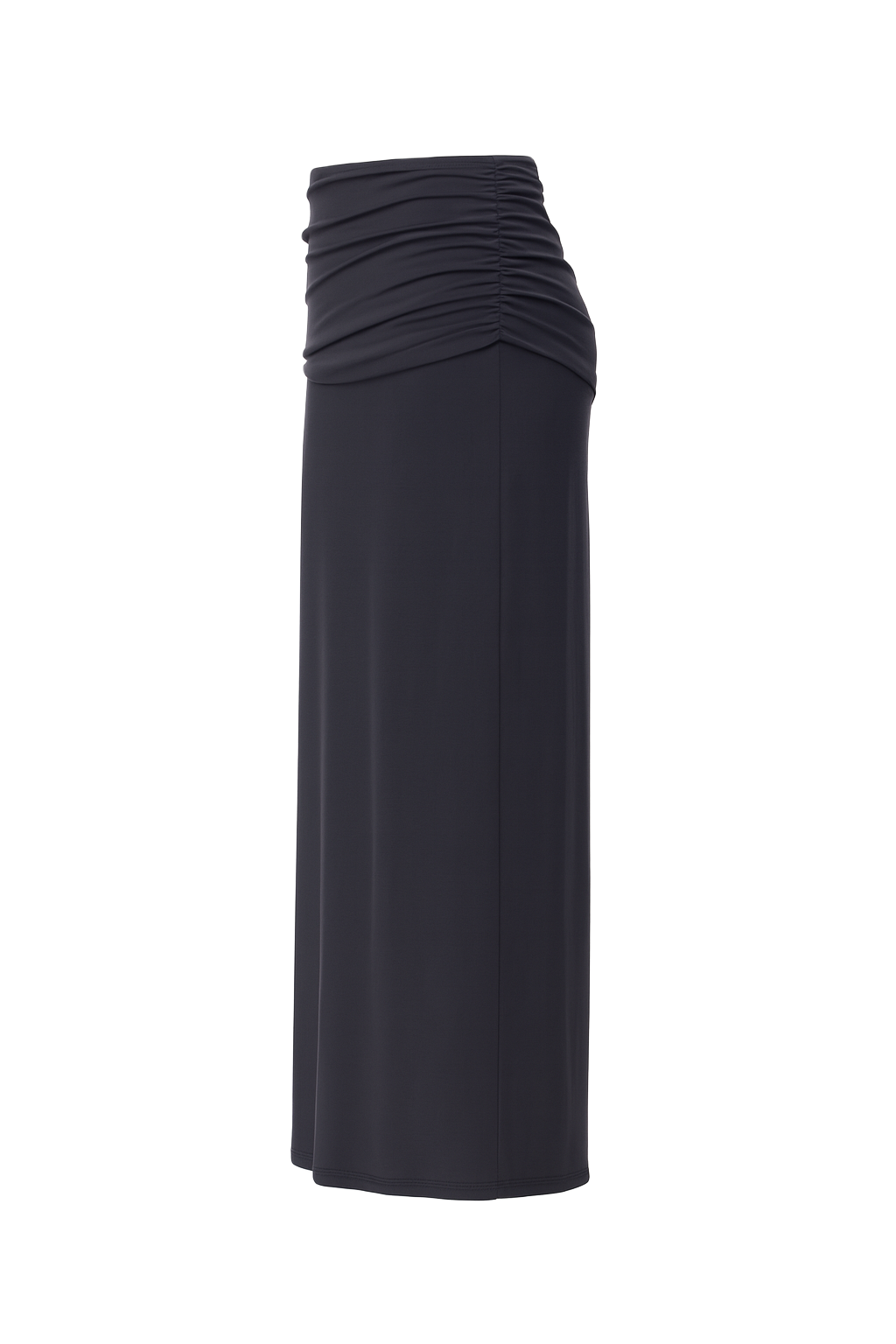Draped Waist Maxi Skirt - side