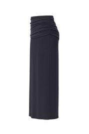 Draped Waist Maxi Skirt - side