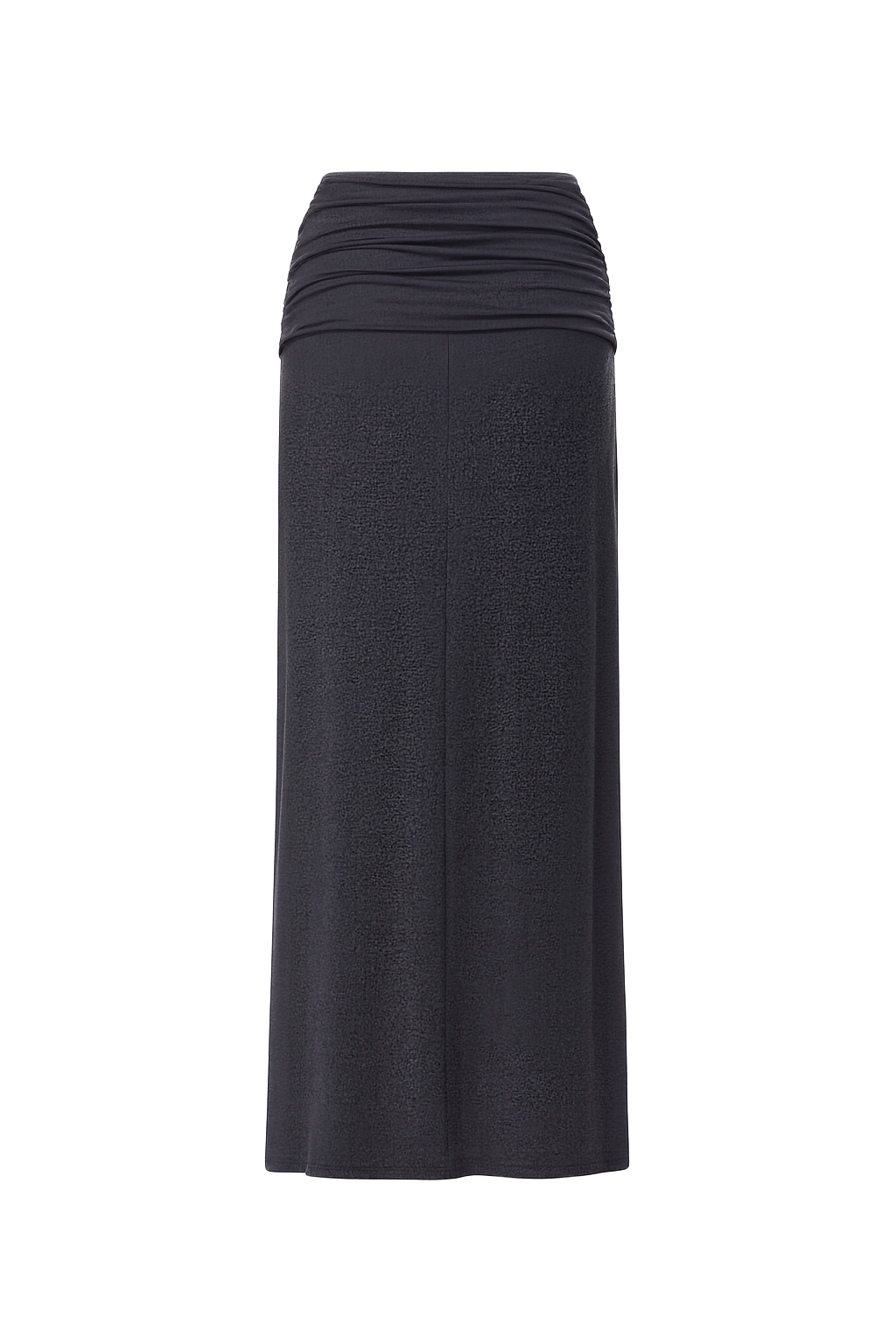 Draped Waist Maxi Skirt - back