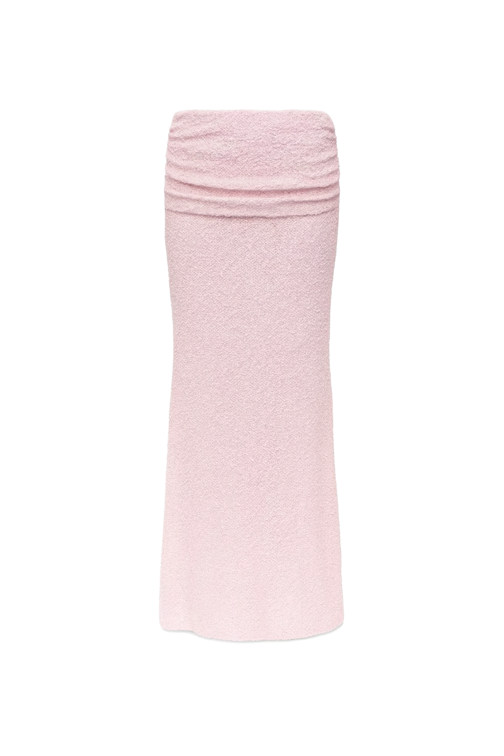 Textured Knit Maxi Skirt - front