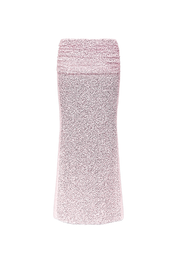 Textured Knit Maxi Skirt - back