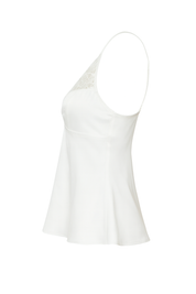 Lace Trim Satin Cami - side