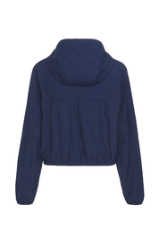 Lightweight Windbreaker Jacket - Navy Blue - back