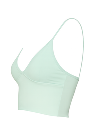 Ribbed V-Neck Bralette - side