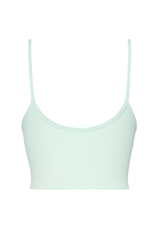 Ribbed V-Neck Bralette - back