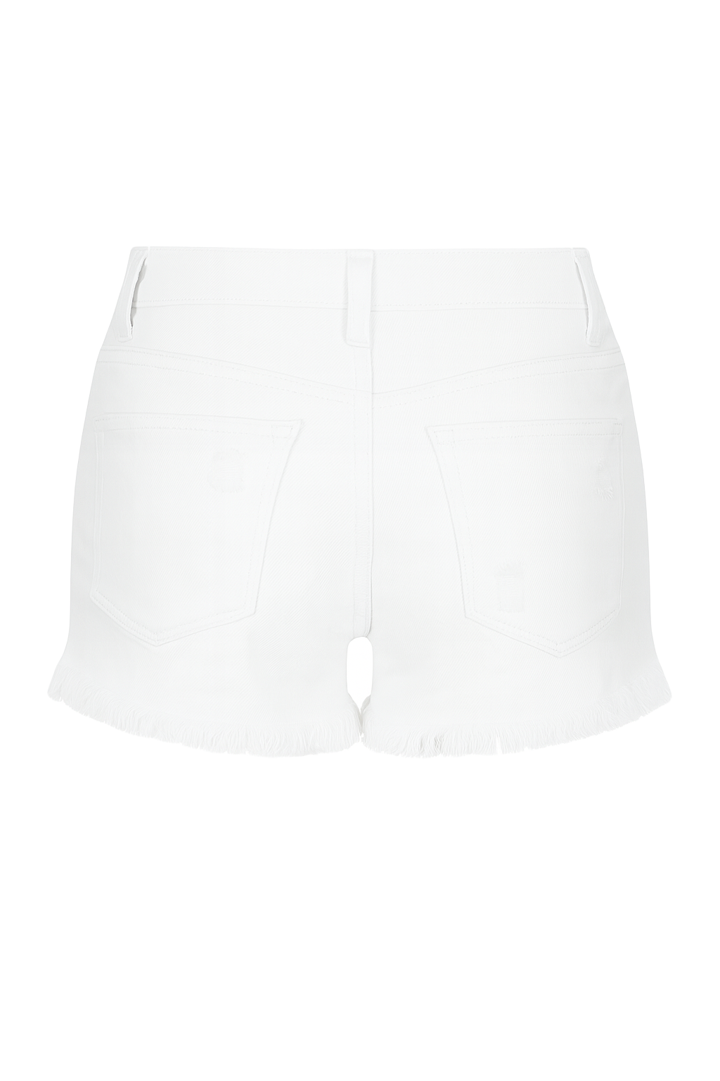 Casual Fit Shorts - White - back